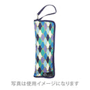Japanese Pattern Textile Folding Umbrella Case - Mesh/Navy Blue (Japanese Pattern Textile Folding Umbrella Case - Mesh/Navy Blue) 