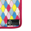 Japanese Pattern Textile Folding Umbrella Case - Mesh/Umegasane (Japanese Pattern Textile Folding Umbrella Case - Mesh/Umegasane) 