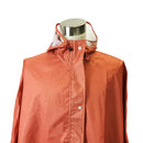 和柄テキスタイル 雨合羽‐牡丹