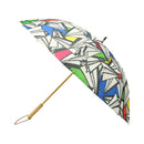 "Jay Shogo" Japanese Pattern Textile 16-Piece Long Umbrella - PAPER PLANES 
