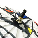 "Jay Shogo" Japanese Pattern Textile 16-Piece Long Umbrella - PAPER PLANES 