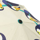 Japanese Pattern Textile Three-Folding Umbrella - Large Beak / Sea Green (Japanese Pattern Textile Three-Folding Umbrella - Large Beak) 