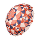 Japanese Pattern Textile 16-Rib Long Umbrella - Kaleidoscope/Red 