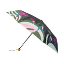 Japanese Pattern Textile Three-Folding Umbrella - Kikyo/Navy 
