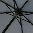 Japanese Pattern Textile Three-Folding Umbrella - Kikyo/Navy 