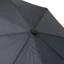 Japanese Pattern Textile Three-Folding Umbrella - Kikyo/Navy 