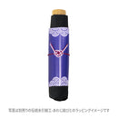 Japanese Pattern Textile Three-Folding Umbrella - Kikyo/Navy 