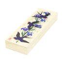 Decorative paulownia wood box, medium size - Flying Swallow 