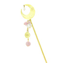 Princess Kaguya crescent moon hairpin