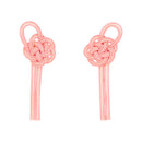 Traditional Mizuhiki Earrings - Plum Blossoms 