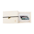 本鼈甲帯留め‐満月螺鈿真珠