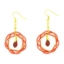 Traditional Mizuhiki Earrings - Aioi Musubi 