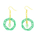 Traditional Mizuhiki Earrings - Aioi Musubi 