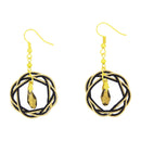 Traditional Mizuhiki Earrings - Aioi Musubi 