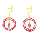 Traditional Mizuhiki Earrings - Aioi Musubi 