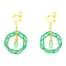 Traditional Mizuhiki Earrings - Aioi Musubi 
