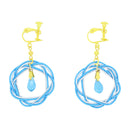 Traditional Mizuhiki Earrings - Aioi Musubi 
