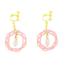 Traditional Mizuhiki Earrings - Aioi Musubi 