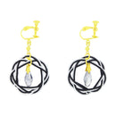 Traditional Mizuhiki Earrings - Aioi Musubi 