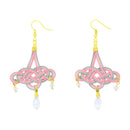 Traditional Mizuhiki Earrings - Chandelier 