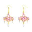 Traditional Mizuhiki Earrings - Chandelier 