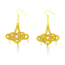 Traditional Mizuhiki Earrings - Chandelier 