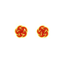 伝統水引細工耳刺‐二色梅