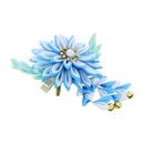 つまみ髪飾り‐剣菊花