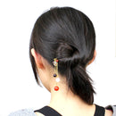 Natural stone candy single hairpin