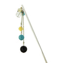 Natural stone candy single hairpin