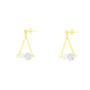 Traditional Mizuhiki Earrings - Awaji Tama Shinju 