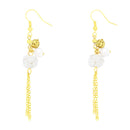 Traditional Mizuhiki Earrings - Yose Awajidama 