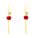 Traditional Mizuhiki Earrings - Yose Awajidama 